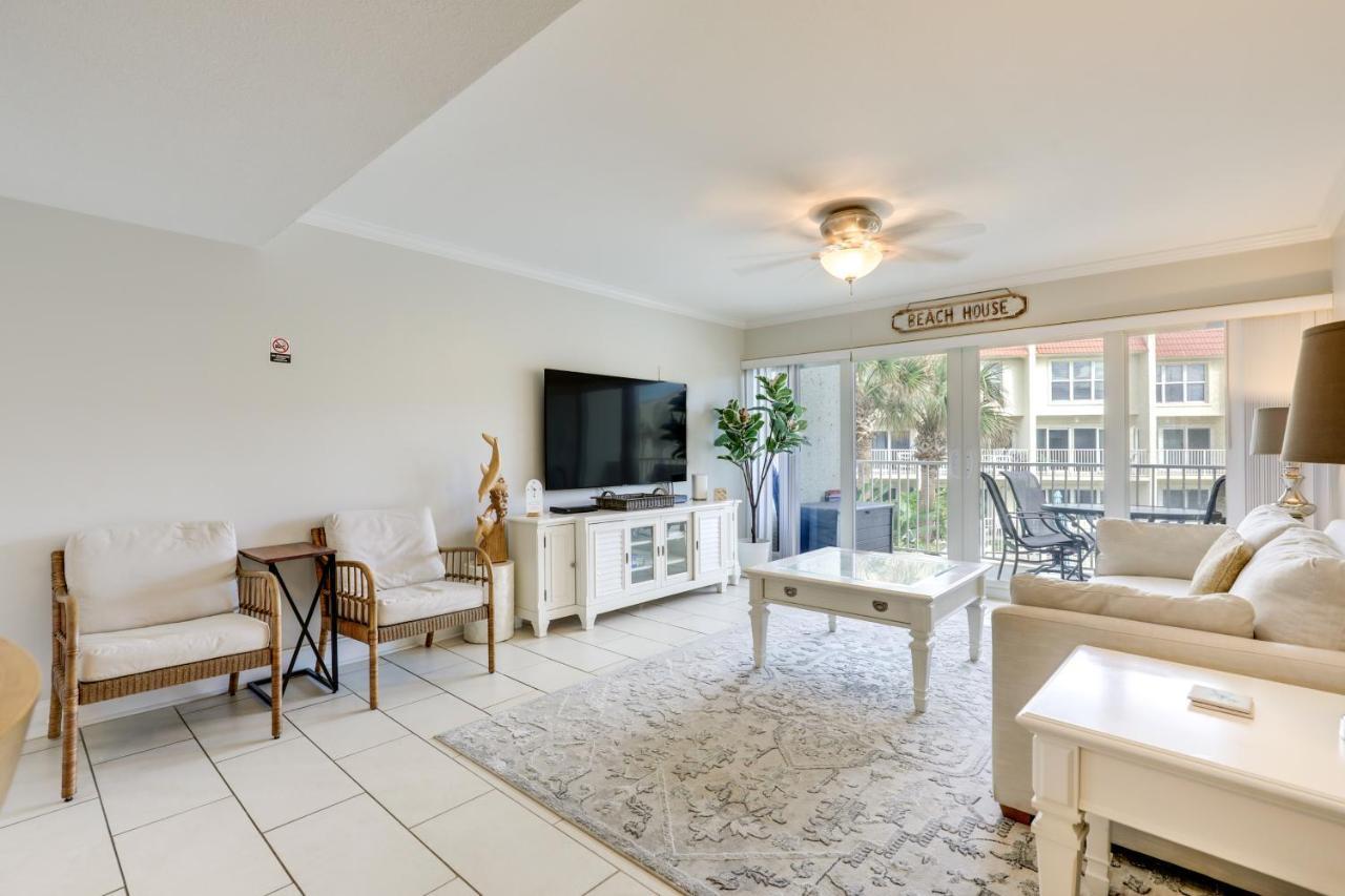 St Augustine Poolside Oasis With Private Patio! Daire St. Augustine Dış mekan fotoğraf